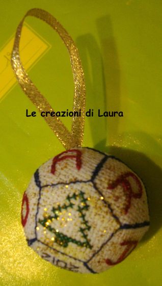 ADDOBBO NATALIZIO - PALLINA NATALE PERSONALIZZATA