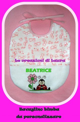 BAVAGLINO BIMBA con coccinella