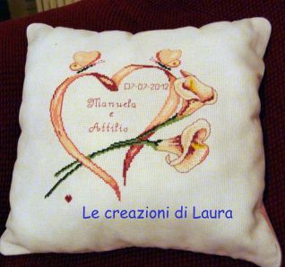 cuscinetto per gli sposi