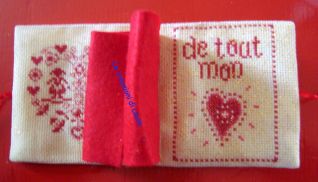 Porta aghi punto croce dettaglio2