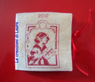 Porta aghi punto croce 