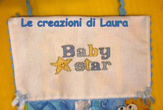 Porta Pannolini bimbo Baby star - dettaglio - 