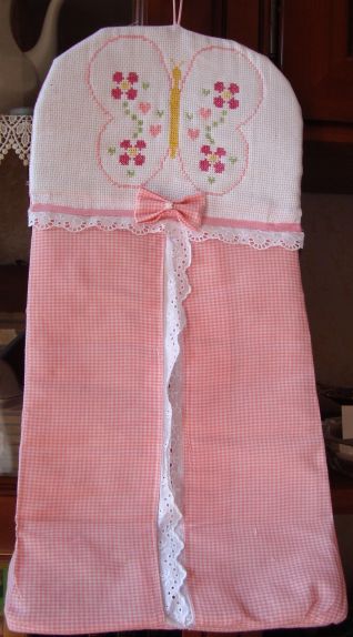 PORTA PANNOLINI O PIGIAMINO FARFALLA