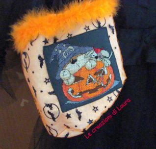 SAL HALLOWEEN CON FIZZY MOON  - BORSETTA PORTA CARAMELLE