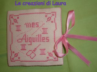 SAL Porta Aghi con punto croce