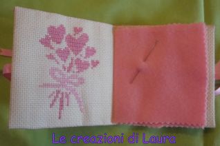 Sal porta aghi punto croce interno lato sx