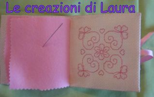 Sal porta aghi punto croce lato dx