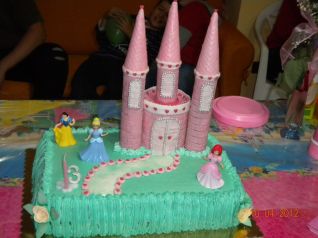 torta castello delle principesse