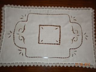 tovaglietta ad intaglio