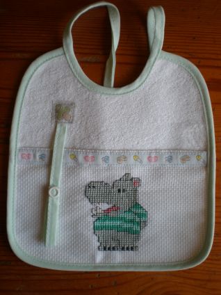 Bavaglino ippopotamo 