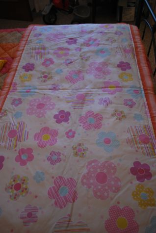 Retro copertina patcwork lettino