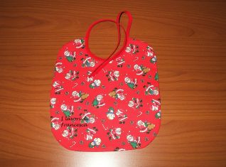 bavaglino Natale - retro