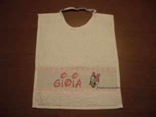 bavaglino per Gioia con Paperina