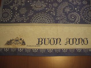 Buon Anno con paesaggio