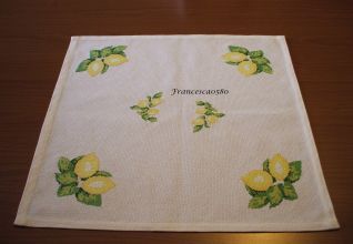 centrotavola quadrato con limoni - lato2