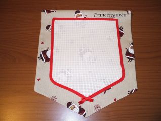 Fuori porta natale ricamabile