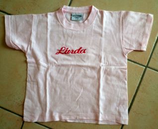 maglietta con nome Linda