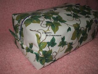 Pochette grande edera - lato