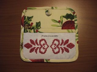 presina natale 5 con cuori rossi