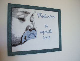 quadro nascita Federico