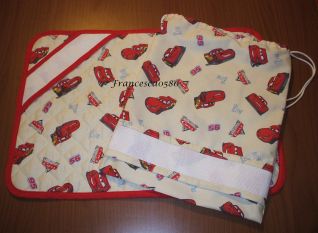 set tovaglietta e sacca - Cars