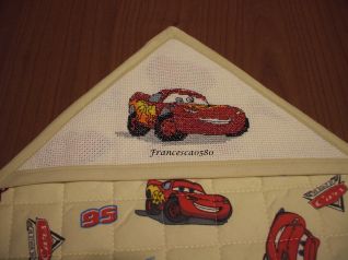 tovaglietta colazione con Cars