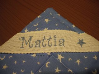 tovaglietta colazione per Mattia