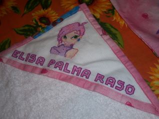 inserto asciugamno winx