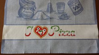 asciugapiatti I love pizza