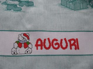 stofinaccio auguri con orso