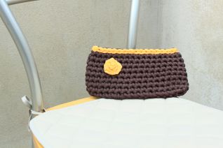 pochette marrone