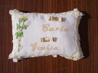 Cuscino Carlo e Giulia