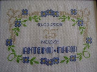 Nozze d'argento Antonio e Maria