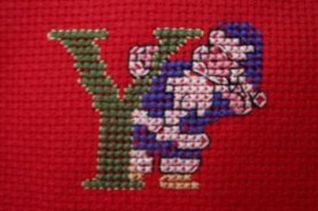 Particolare lettera Y