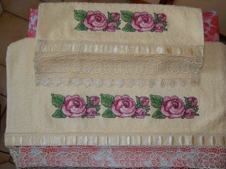 asciugamani rose