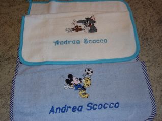 asciugamani tom e jerry