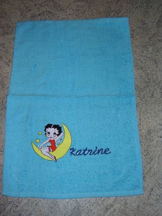 asciugamano betty boop