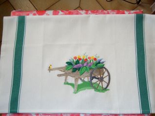 asciugapiatti carriola estiva