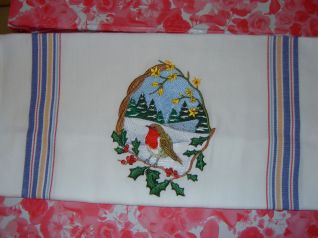 asciugapiatti natalizio