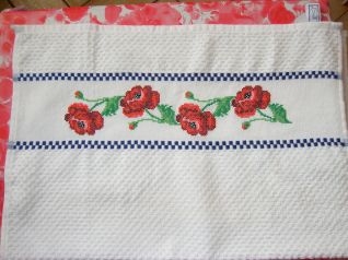 asciugapiatti papaveri