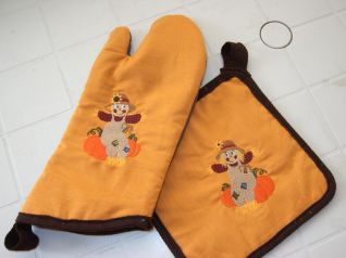 guanto + presina spaventapasseri