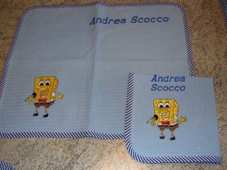 tovaglietta spongebob