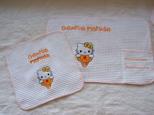 tovaglietta + tovagliolo hello kitty