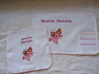 tovaglietta + tovagliolo winks