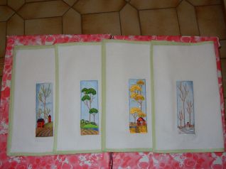 tovagliette 4 stagioni