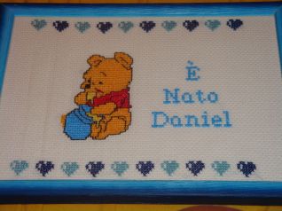 quadretto Nascita Daniel