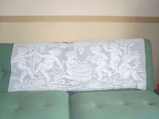 scena bucolica in bianco