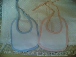 bavaglini ricamabili