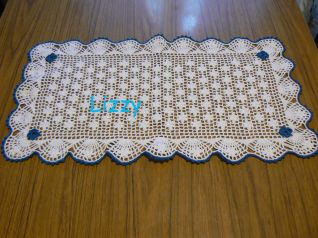 centro rettangolare fiori