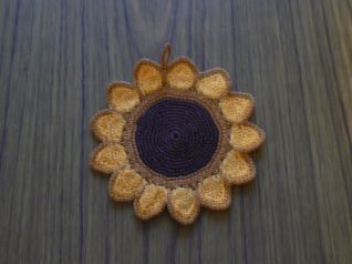 uncinetto presina girasole